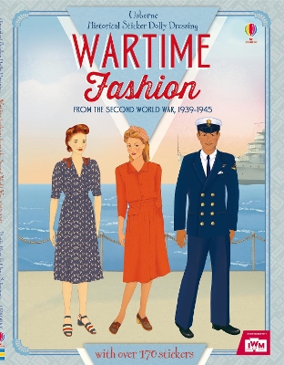 Sticker Dolly Dressing Historical Wartime Fashion book