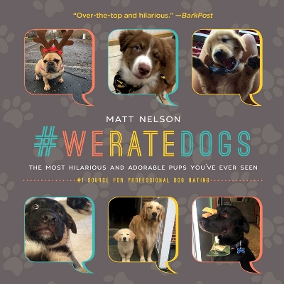 #WeRateDogs book