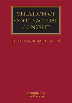 Vitiation of Contractual Consent book