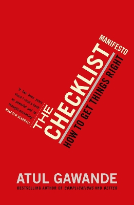 Checklist Manifesto book