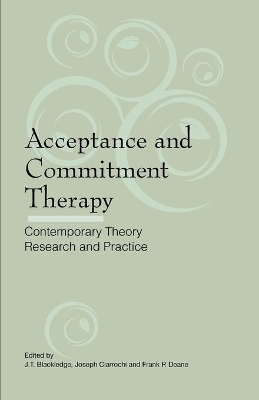 Acceptance and Commitment Therapy book