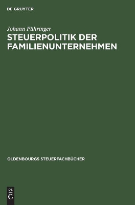 Steuerpolitik der Familienunternehmen book
