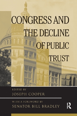 Congress And The Decline Of Public Trust book