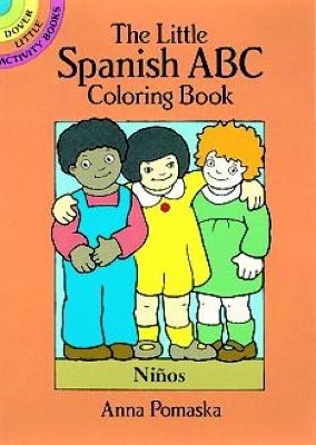 Little Spanish ABC Coloring Book by Anna Pomaska