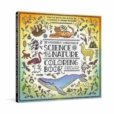 The Wondrous Workings of Science and Nature Coloring Book: 40 Line Drawings to Color book