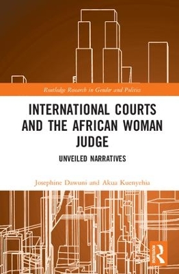 International Courts and the African Woman Judge book