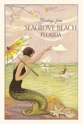 Vintage Journal Seagrove Beach, Mermaid by Found Image Press