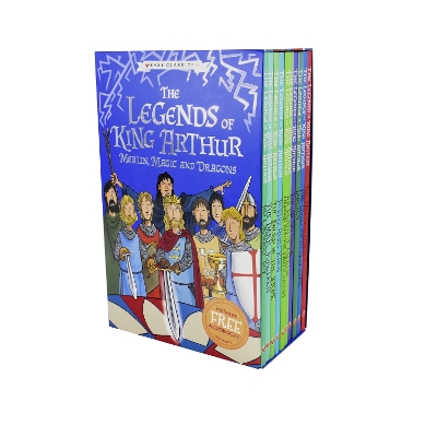The Legends of King Arthur: Merlin, Magic, and Dragons book