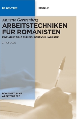 Arbeitstechniken f�r Romanisten book