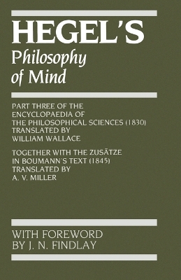 Hegel's Philosophy of Mind book