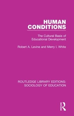 Human Conditions by Robert A Levine