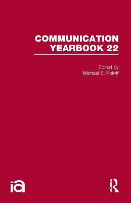 Communication Yearbook 22 by Michael Roloff