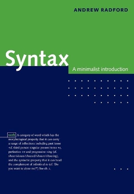 Syntax book