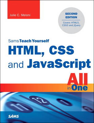 HTML, CSS and JavaScript All in One, Sams Teach Yourself book