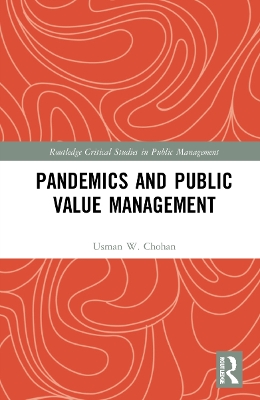 Pandemics and Public Value Management book