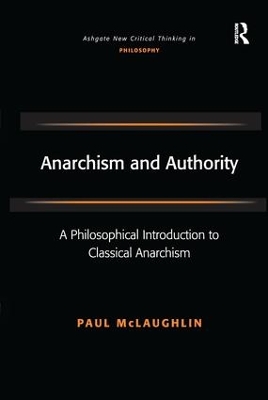 Anarchism and Authority book