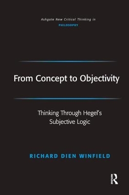 From Concept to Objectivity by Richard Dien Winfield