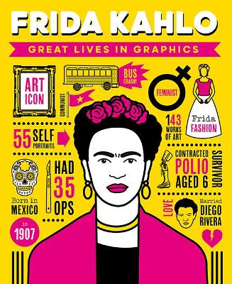 Great Lives in Graphics: Frida Kahlo book