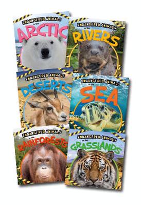 Endangered Animals Set of 6 Books book