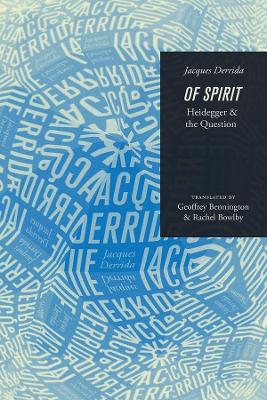 Of Spirit by Jacques Derrida