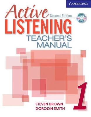 Active Listening 1 Teacher's Manual with Audio CD book