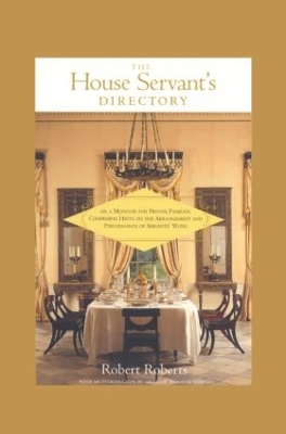 House Servant's Directory book