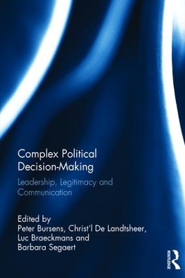 Complex Political Decision-Making by Peter Bursens