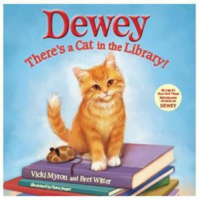 DEWEY: There's Cat in the Library book