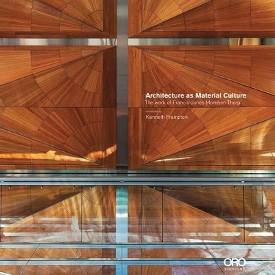Architecture as Material Culture book