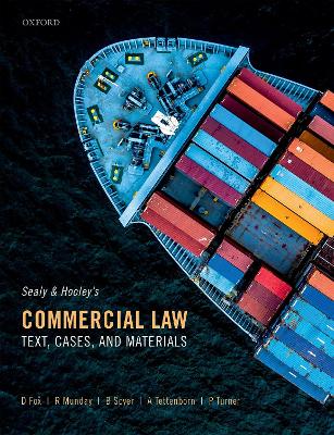 Sealy and Hooley's Commercial Law: Text, Cases, and Materials book