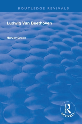 Ludwig van Beethoven (1927) book