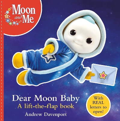 Dear Moon Baby: A letter-writing lift-the-flap book book