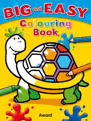 Big and Easy Colouring Book - Tortoise book
