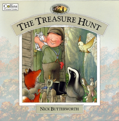 The Treasure Hunt (Percy the Park Keeper) by Nick Butterworth