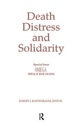 Death, Distress, and Solidarity: Special Issue 