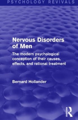 Nervous Disorders of Men by Bernard Hollander