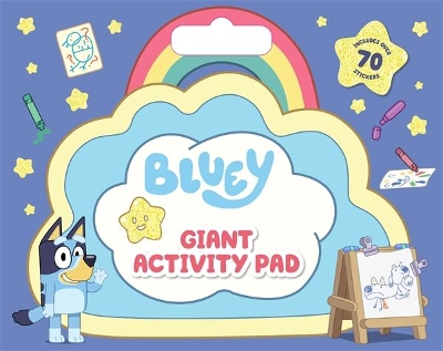Bluey: Giant Activity Pad: Includes over 70 Stickers book