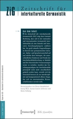 Zeitschrift für interkulturelle Germanistik (Journal of Intercultural German Studies): Vol. 7, Issue 2/2016: Transitrume book