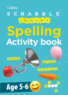 SCRABBLE™ Junior Spelling Activity book Age 5-6 book