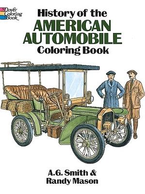 History of the American Automobile Coloring Book book