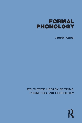 Formal Phonology book