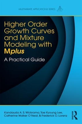 Higher-Order Growth Curves and Mixture Modeling with Mplus by Kandauda Wickrama