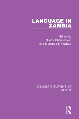 Language in Zambia by Sirarpi Ohannessian