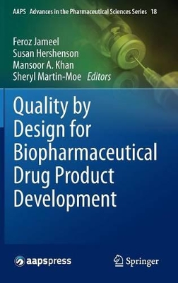 Quality by Design for Biopharmaceutical Drug Product Development book