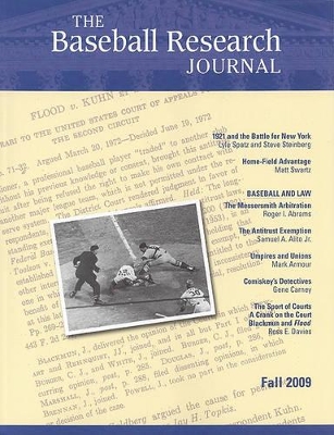 Baseball Research Journal (BRJ), Volume 38 #2 book