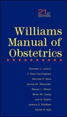 Williams Manual of Obstetrics book