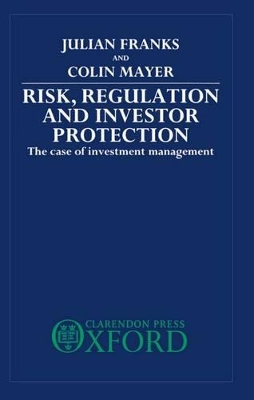 Risk, Regulation, and Investor Protection book