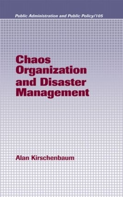 Chaos Organization and Disaster Management book