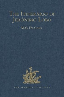 Itinerario of Jeronimo Lobo book