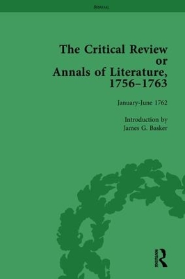 The Critical Review or Annals of Literature, 1756-1763 Vol 13 book